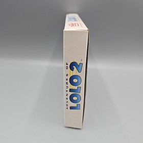 Adventures of Lolo 2 (Nintendo Entertainment System NES) Complete W/ Manual CIB 