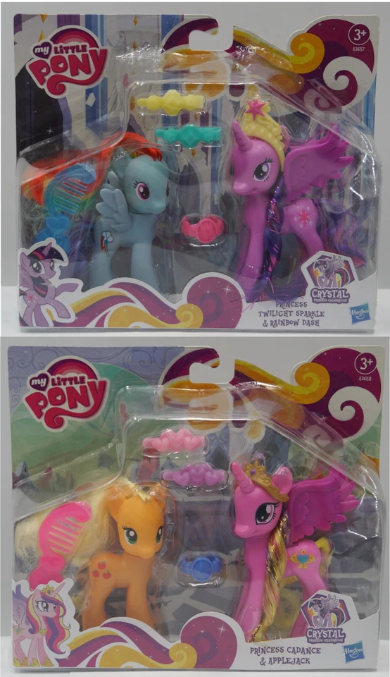 My Little Pony Set Figure Hasbro Crystal Princess Celebration Assortimento - Immagine 1 di 1