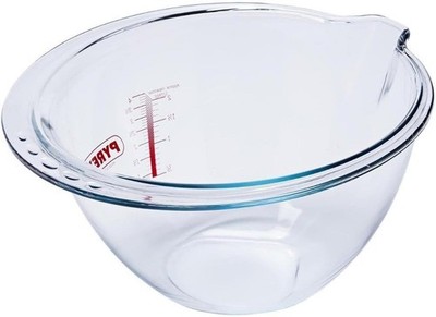 Pyrex Jatte Expert Rührschüssel Glasschüssel Borosilikatglas 4L