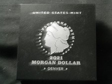 2021-D Morgan Silver Dollar - Denver COIN in OGP w/ COA