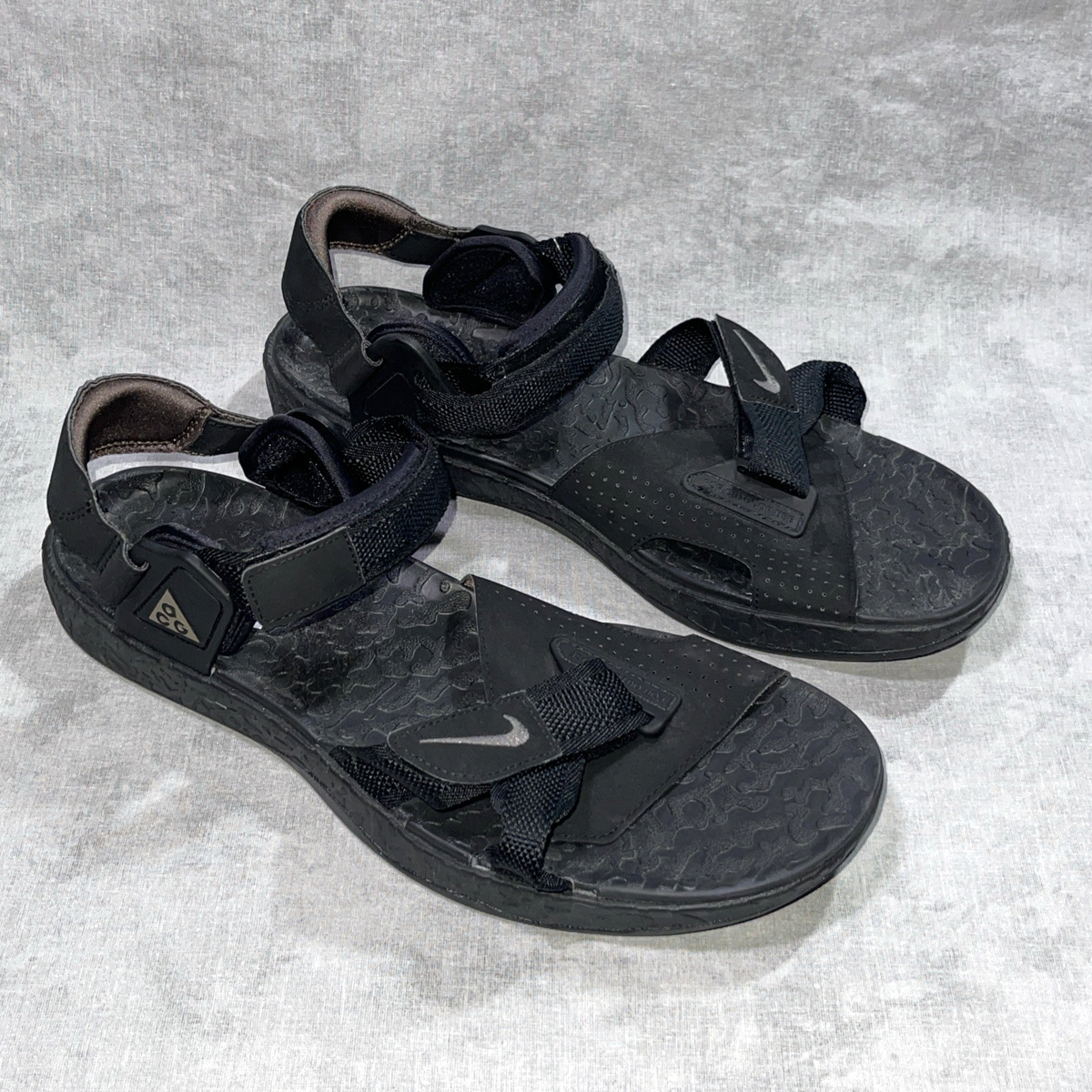 Nike ACG Air Deschutz Sandals Men's 14 Black Outdoor Hiking Sandal