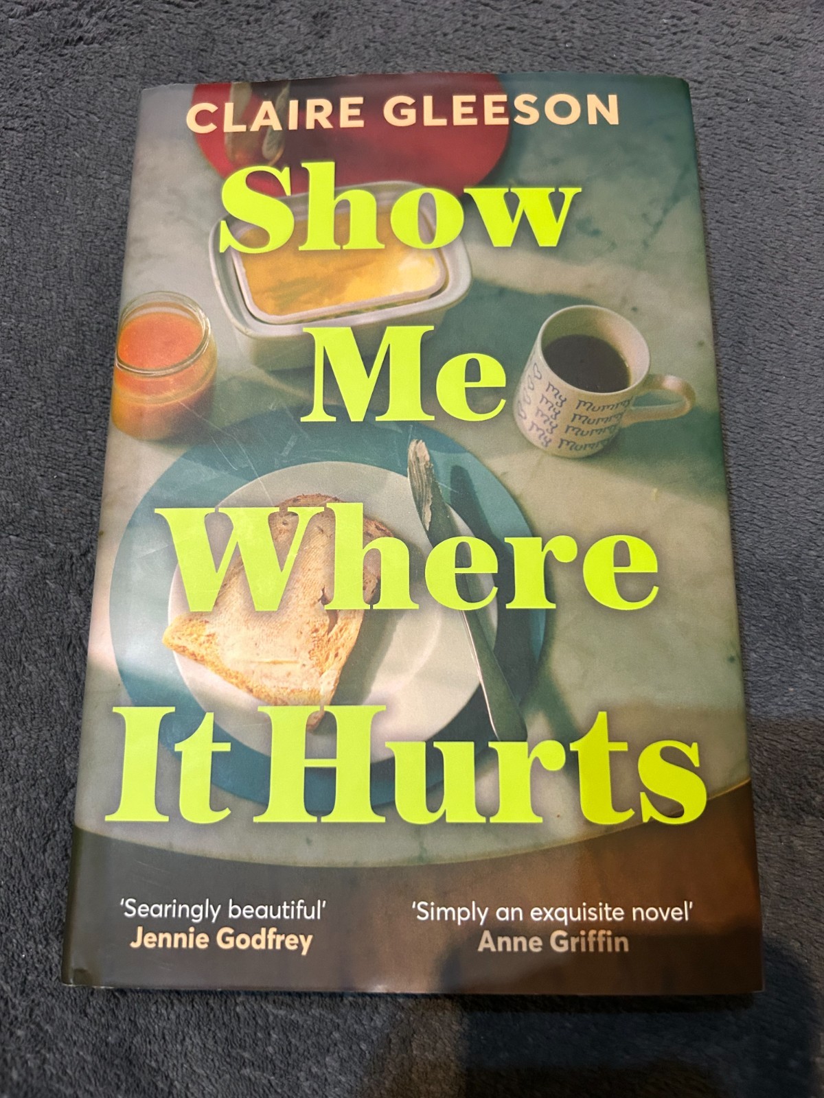 Show Me Where It Hurts by Claire Gleeson (Hardback) NEW - Free P+P