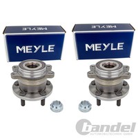 2X Meyle Radnabe+Radlager Mit ABS-RING Hinten Passend FüR Links+Rechts | 34-14 7