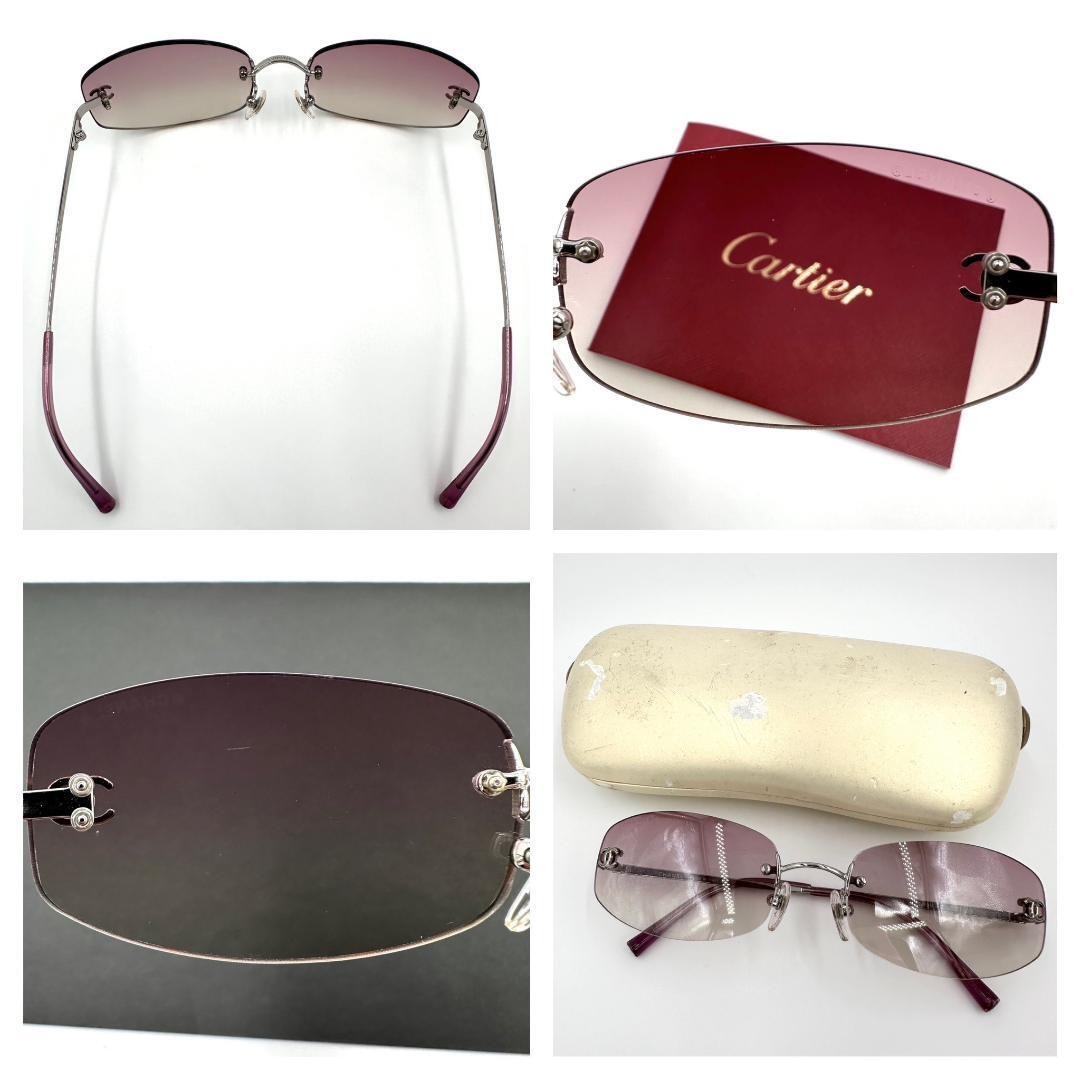 Chanel 4002 Coco Mark Rectangular Gold Plated - image 10