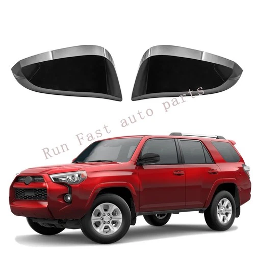 High-Quality Gloss Black Mirror Cover 2PCS For 2014-2024 Toyota 4Runner,
