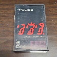 The Police Ghost in the Machine Album Cassette Tape Rock A M CS-3730 Black Dolby