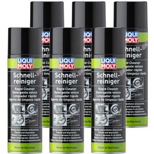 Liqui Moly Schnellreiniger Bremsenreiniger 6x 500ml Spray beseitigt Öl Fett uvm