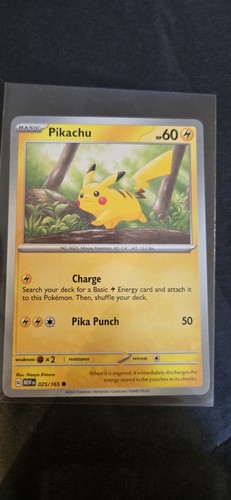 pokemon card Pikachu