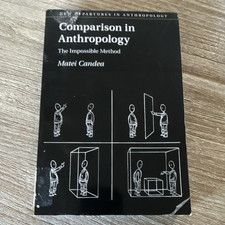 Cambridge Univ Press Comparison in Anthropology Candea Paperback