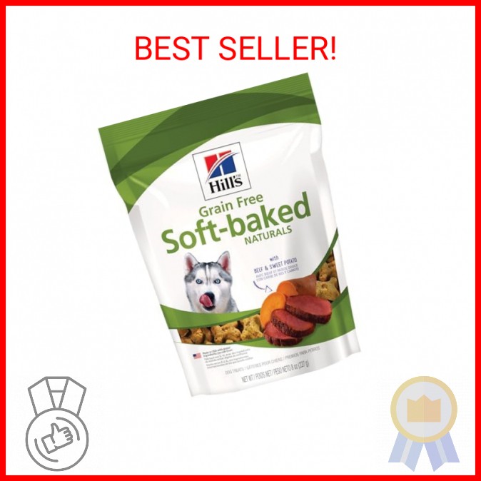 Hill's Grain Free Soft Baked Naturals, All Life Stages, Great Taste, Dog Treats,