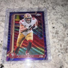 Topps Chrome 2025 Purple Wave Kyle Juszczyk 49ers #270 Football Serial /75