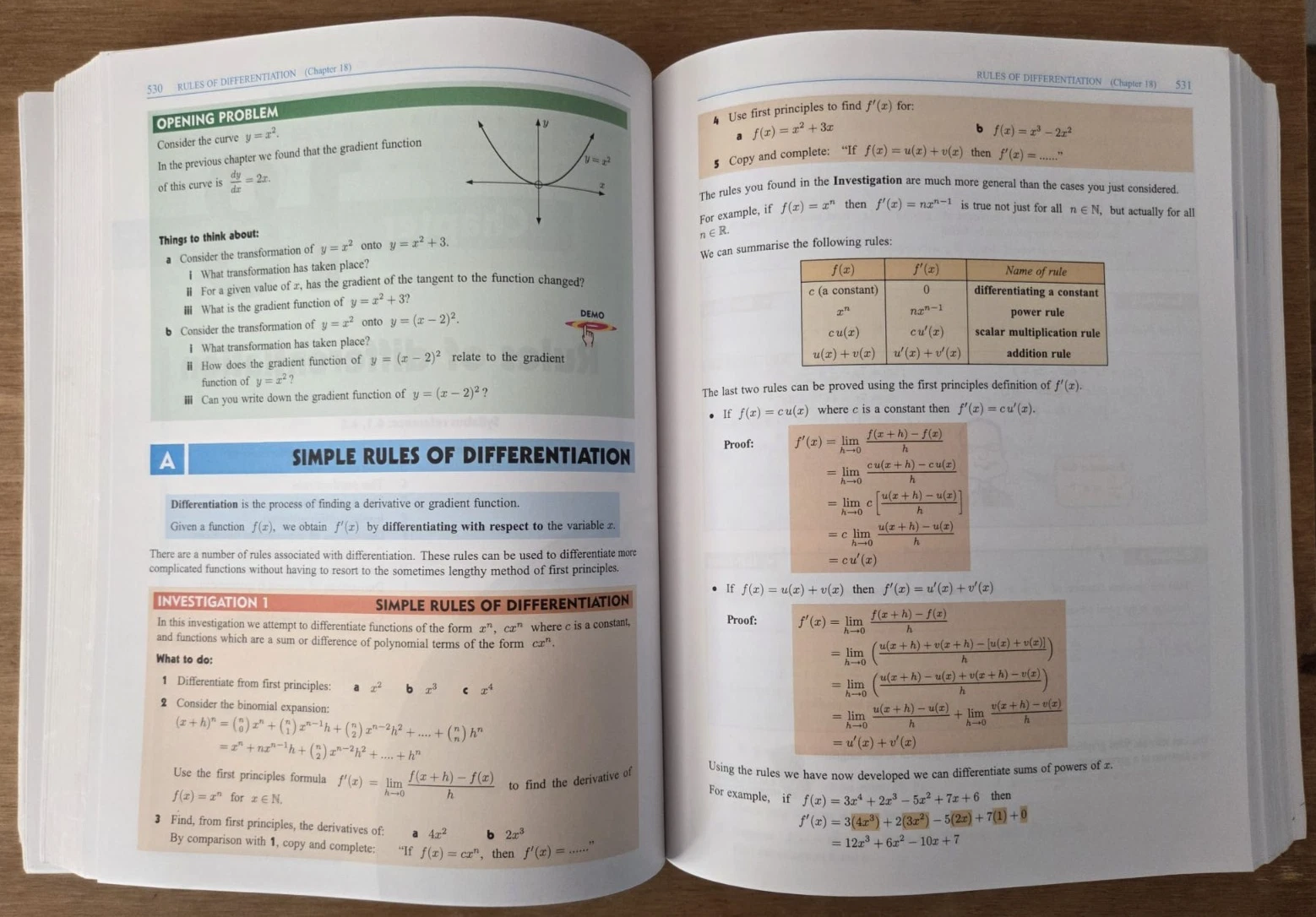 Back cover of Haese Mathematics HL Core third edition textbook