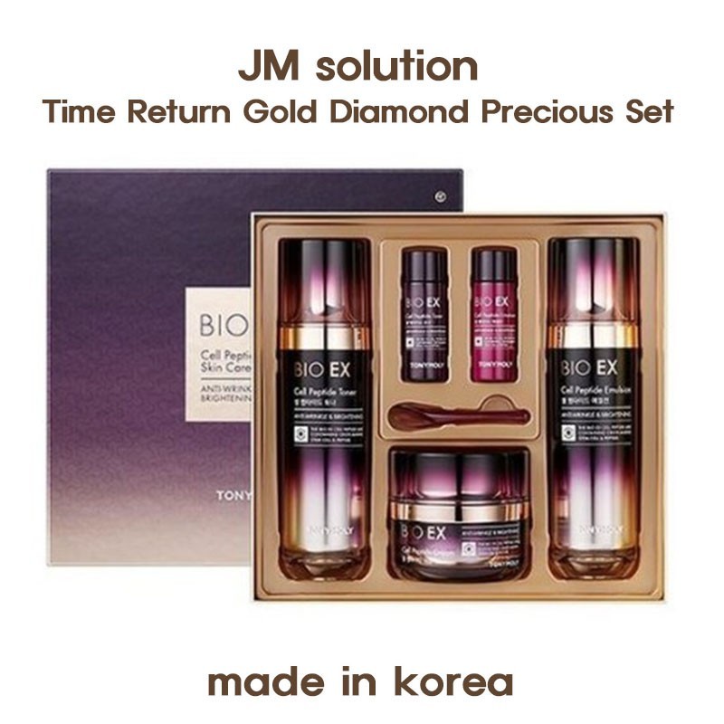 TONYMOLY Bio EX Cell Peptide 3-Piece Set Toner+Emulsion+Cream made in Korea