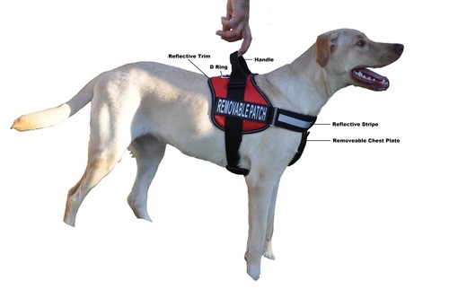 Dogline Multipurpose Dog Harness Medium 22"-30" Control Handle Padded Heavy Duty - Picture 5 of 5