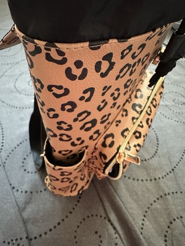 Jessica Simpson Mini Backpack ~ Leopard Print ~ Brand New - 第 6/9 張圖片