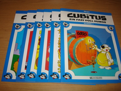 Cubitus Classic Nr.1-6 komplett (Piredda) deutsch 1 2 3 4 5 6