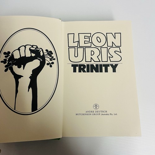Trinity by Leon Uris Hardcover Historical War 1976 Hardcover Vintage - Picture 11 of 20