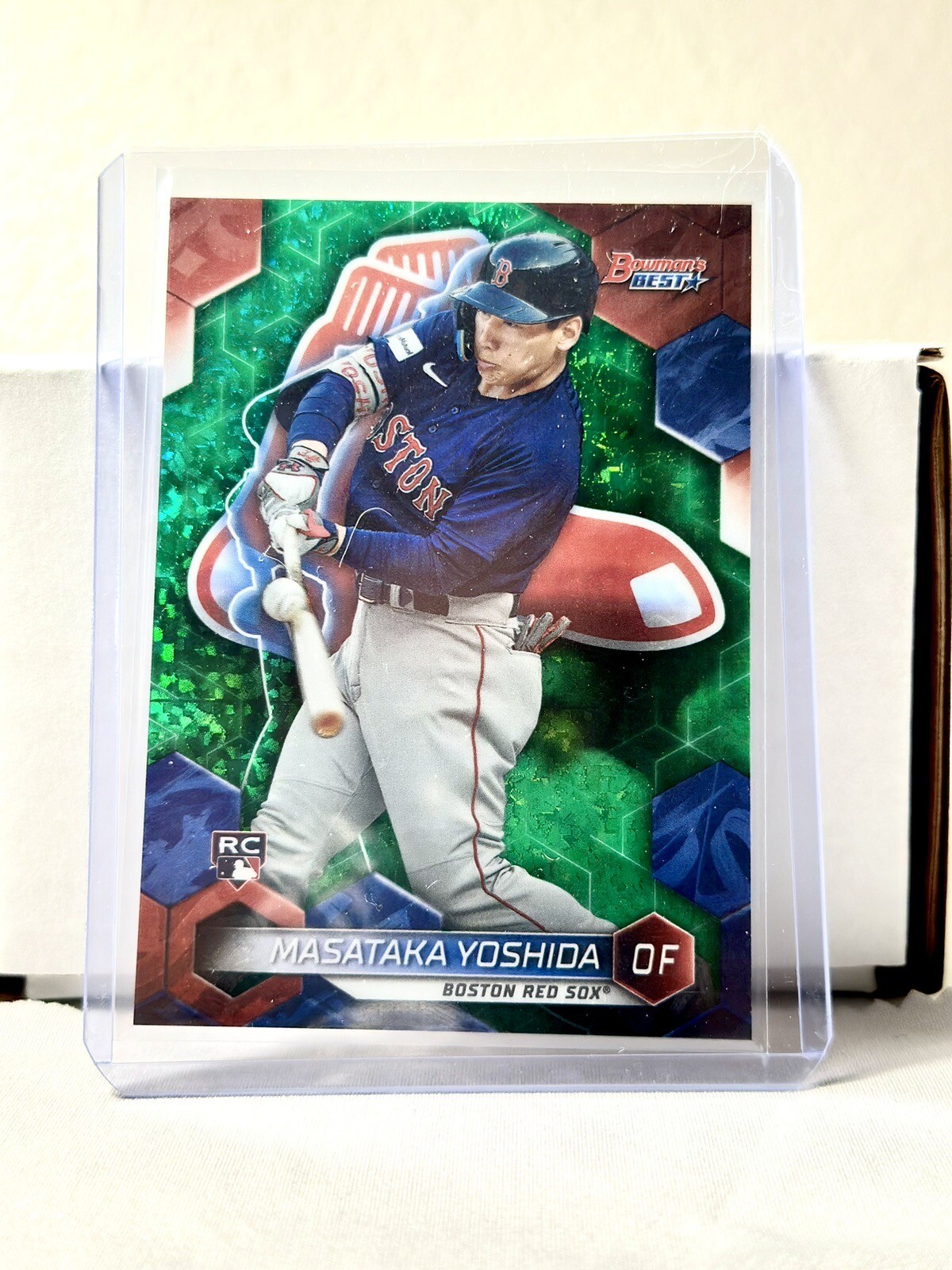 2023 Bowman's Best Masataka Yoshida Green Refractor /99 (RC) #40