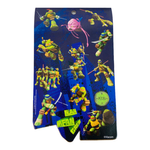 Pegatina de 5 páginas de las Tortugas Ninja Teenage Mutant verde delgado nuevo - Imagen 4 de 7