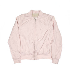 Garage Womens Faux Fur Lined Jacket Pink Bomber S