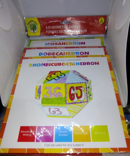 Teaching Tree3D Geometric Shape - Dodecahedron, Icosahderon, Rhombicuboctahedron - Picture 2 of 4