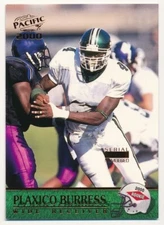 PLAXICO BURRESS 2000 PACIFIC COPPER #405 ROOKIE MICHIGAN STATE STEELERS 10/75 RC