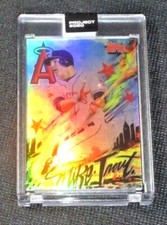 2020 Topps Project Mike Trout #399~2011 Update US175~Rainbow Foil Saladeen