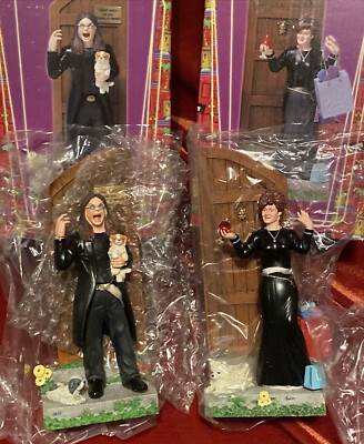 The Osbournes Family SET OF 4 Ozzy SHARON Jack & KELLY Nodder