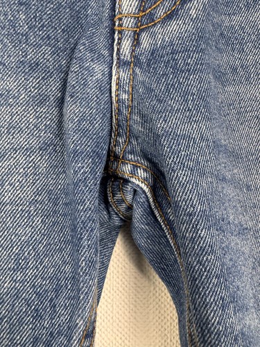 Pantalones de mezclilla MSGM Milano azules rectos elásticos con cremallera cómodos talla 50 - Imagen 9 de 22