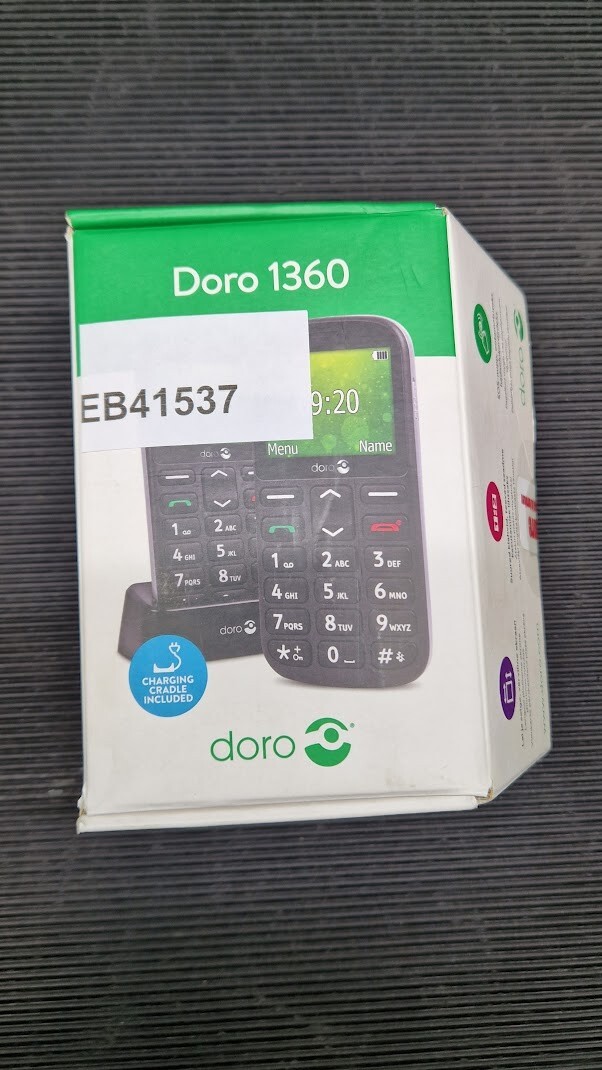 Doro 1360 Dual SIM Mobile Phone - Not Working, For Parts or Repair