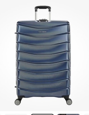 2 PIECE Samsonite Amplitude Hardside Blue Luggage Set Carryon 