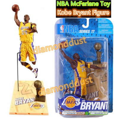 9'' McFarlane Toy NBA Kobe Bryant Lakers Basketball Action Figure LA 24 Figurines
