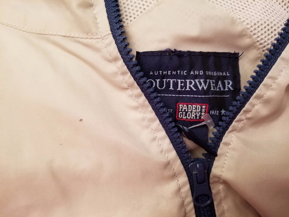 Faded Glory Mens Jacket Coat Size XL X Large Brown Blue - Image 3 of 4