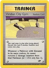 Gym Challenge 123/132 Viridian City Gym Pokemon Card