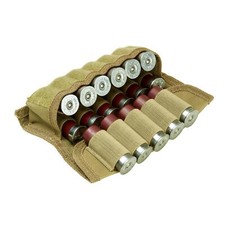 NCSTAR VISM TACTICAL SHELL CARRIER TAN 12 Guage Shotshell Carrier 17 Rounds