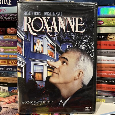 Roxanne 1987 DVD Brand New Steve Martin Daryl Hannah Romantic Comedy Cyrano