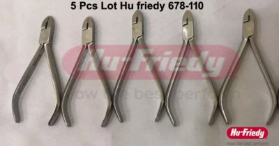 Lot of 5 Pcs HU-FRIEDY Micro Cutter Orthodontic Pliers 678-110