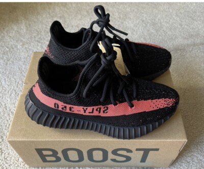 Size 4.5 - adidas YEEZY BOOST 350 V2 ADULTS Core Black Red 2023