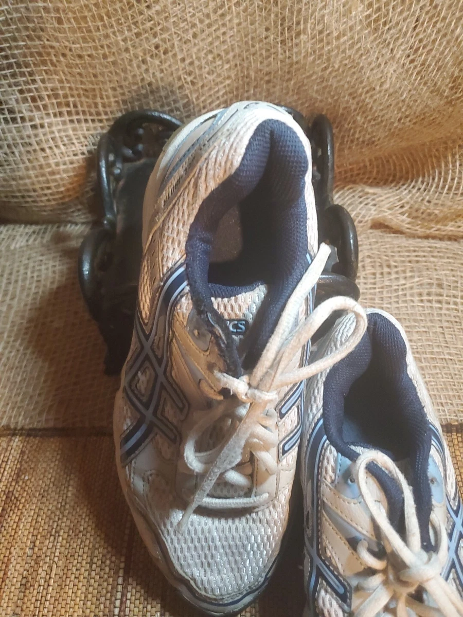Asics GT 2140 Gel Blue White Running Shoes Sneakers Size 6 eBay