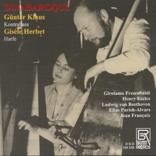 FRESCOBALDI/ECCLES/FRANCA Duo Baroque: Works for Double Bass & Harp / Vario (CD)