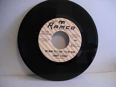 Tommy Strange, My Mind Just Don't Fit My Head, Ramco Records 1986,1967  DJ Promo