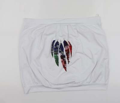 Yoins Damen weißes Polyestermischung T-Shirt Größe 2XL