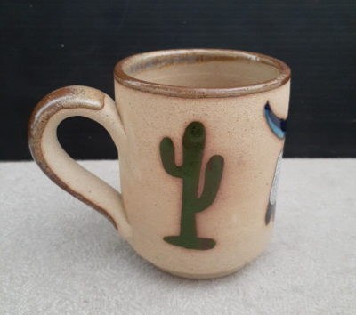 Stoneware Coffee Mug Made In Mexico 8 Oz