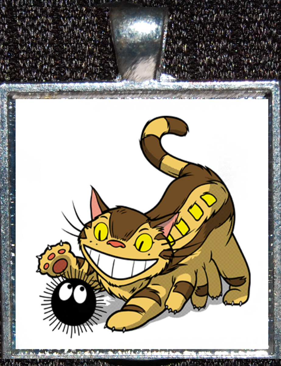 Ghibli Catbus Totoro Soot Sprite Totoro Disney Silver