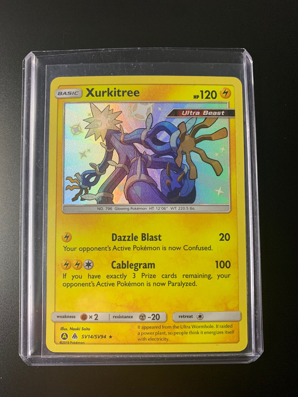 Xurkitree SV14/SV94 Shiny Vault NM Holo Rare Hidden Fates Pokemon Values -  MAVIN