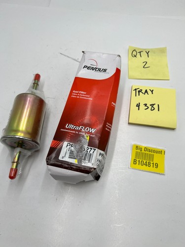 (QTY 2) Pentius Fuel Filter UltraFlow PFB65277 Replaces Fram G8018, WIX 33595 - Picture 8 of 8