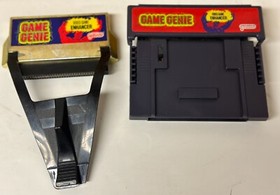 ORIGINAL  NINTENDO NES SYSTEM WITH 21 GAMES AND 2 GAME GENIE BUNDLE.