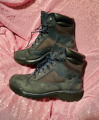 Timberland Shoes 6 inch Navy Nubuck Prima loft Men Hight Boots 9.5 