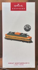 HALLMARK 2022 Keepsake Ornament Lionel  GREAT NORTHERN E-P 5  Die-cast Train NIB