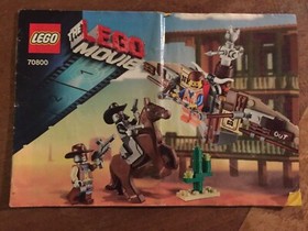 LEGO THE LEGO MOVIE GETAWAY GLIDER 70800 100% COMPLETE